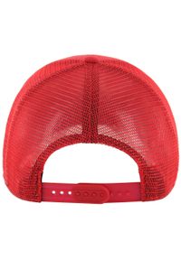 47 Brand - Czapka z daszkiem męska Liverpool FC Branson Cap. Kolor: czerwony. Materiał: bawełna, poliester