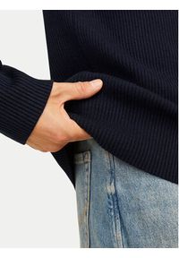 Jack & Jones Sweter Perfect 12257771 Granatowy Regular Fit. Kolor: niebieski. Materiał: bawełna, syntetyk #4