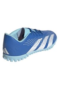 Adidas - Buty piłkarskie adidas Predator Accuracy.4 Tf Jr IE9443 niebieskie. Zapięcie: sznurówki. Kolor: niebieski. Materiał: guma, syntetyk. Sport: piłka nożna #4