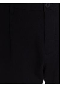 Sisley Spodnie materiałowe 4N5SSF022 Czarny Tapered Fit. Kolor: czarny. Materiał: wiskoza, syntetyk