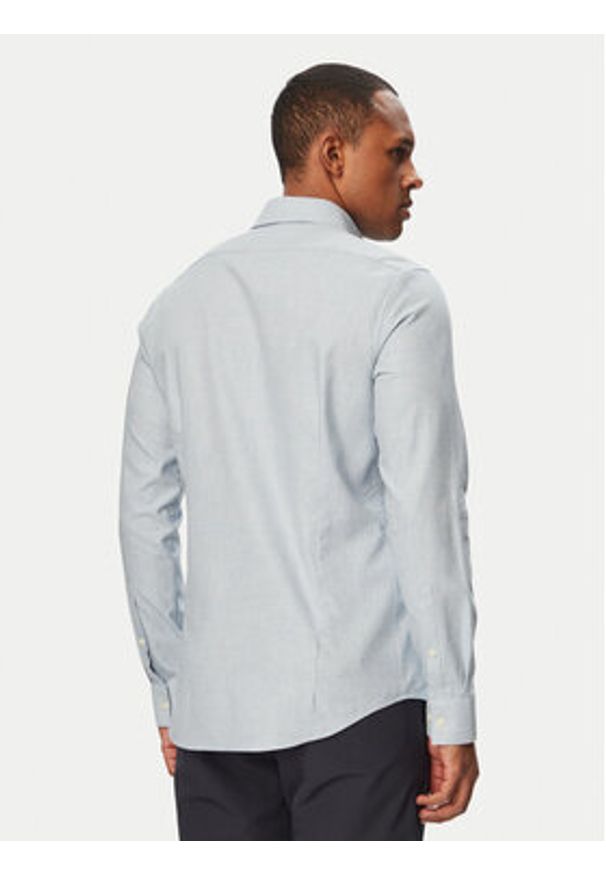 Calvin Klein Koszula LV019EU148 Niebieski Slim Fit. Kolor: niebieski. Materiał: bawełna