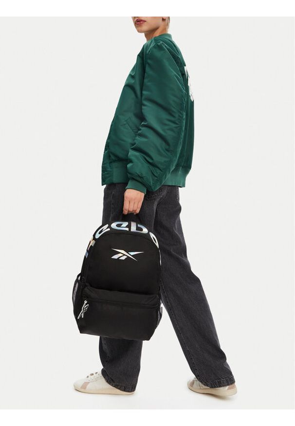 Reebok Plecak RBK-B-007-CCC Czarny. Kolor: czarny. Materiał: materiał