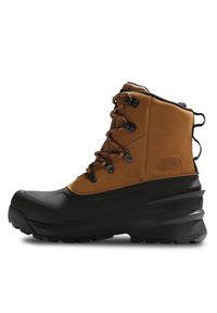 The North Face Śniegowce Chilkat V Lace Wp NF0A5LW3YW21 Brązowy. Kolor: brązowy. Materiał: skóra #6