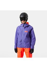 Damska kurtka narciarska Helly Hansen Emiko Shell. Kolor: fioletowy. Sezon: zima. Sport: narciarstwo #1