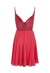 Swing Sukienka koktajlowa 5AE19300 Czerwony Slim Fit. Kolor: czerwony. Materiał: syntetyk. Styl: wizytowy #7
