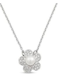 Swarovski Naszyjnik Flower 5755817 Srebrny. Materiał: metalowe. Kolor: srebrny #3