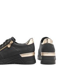 Rieker Sneakersy N4305-00 Czarny. Kolor: czarny #6