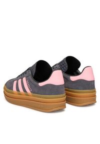Adidas - adidas Sneakersy Gazelle Bold IH6459 Szary. Kolor: szary. Materiał: zamsz, skóra. Model: Adidas Gazelle #5