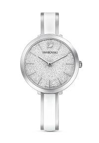 Swarovski - Zegarek CRYSTALLINE DELIGHT. Kolor: biały. Materiał: materiał #1