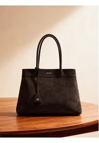 Gino Rossi Torebka EO-LOLA-LA513-114-1 Brązowy. Kolor: brązowy. Materiał: zamszowe, skórzane #4