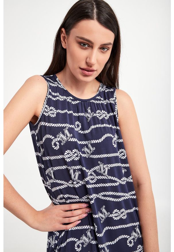 Max Mara Beachwear - Sukienka Vadius MAX MARA BEACHWEAR. Długość rękawa: bez rękawów