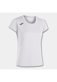 Koszulka do biegania damska Joma Record II z krótkim rękawem. Kolor: biały. Długość rękawa: krótki rękaw. Długość: krótkie. Sport: bieganie #1