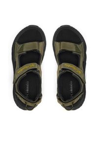 columbia - Columbia Sandały KONOS™ HIKER 3-STRAP 2121571 Zielony. Kolor: zielony. Materiał: materiał #6