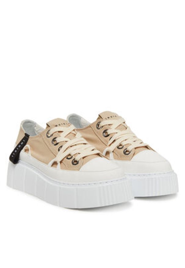 Inuikii Trampki Matilda Canvas Low 30102-025 Beżowy. Kolor: beżowy. Materiał: materiał
