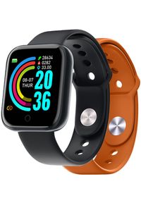 CELLY - Smartwatch Celly TRAINERBEATOR Czarny. Rodzaj zegarka: smartwatch. Kolor: czarny
