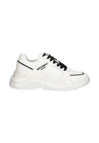Just Cavalli - JUST CAVALLI Białe sneakersy Fondo Casper, Rozmiar 42. Kolor: biały #5