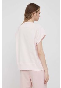 Pepe Jeans t-shirt bawełniany GALA kolor różowy. Kolor: różowy. Materiał: bawełna. Długość rękawa: krótki rękaw. Długość: krótkie. Wzór: nadruk