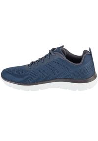 skechers - Buty sportowe Sneakersy męskie, Summits-Torre. Kolor: niebieski. Sport: turystyka piesza