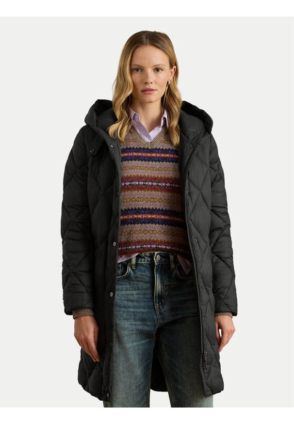 Lauren Ralph Lauren - LAUREN RALPH LAUREN Kurtka puchowa 297P04087001 Czarny Regular Fit. Kolor: czarny. Materiał: syntetyk