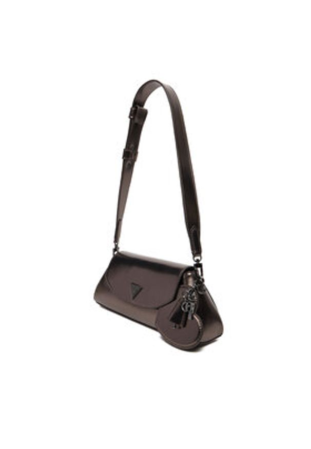 Guess Torebka Bolena HWMM92 07190 Szary. Kolor: szary. Materiał: skórzane