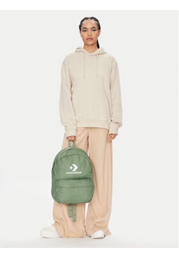 Converse Plecak 10025485-A18 Zielony. Kolor: zielony. Materiał: materiał