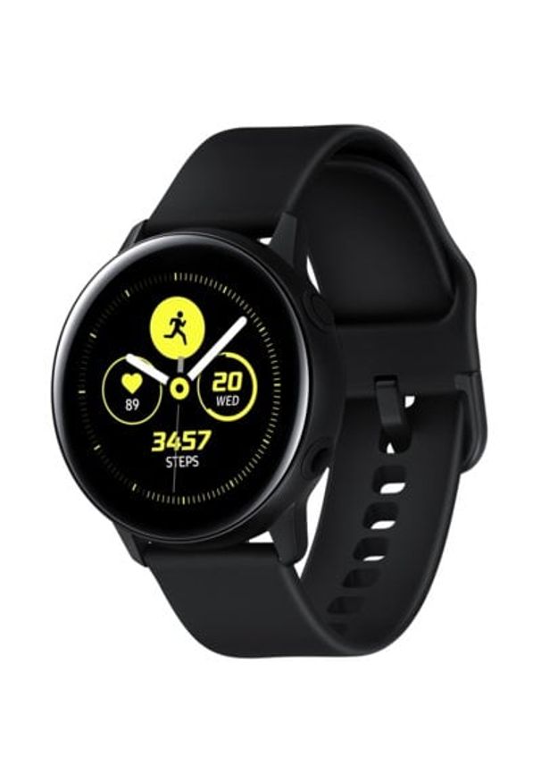 Smartwatch SAMSUNG Galaxy Watch Active Czarny. Rodzaj zegarka: smartwatch. Kolor: czarny. Styl: sportowy