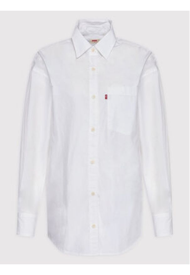 Levi's® Koszula Nola A3362-0000 Biały Loose Fit. Kolor: biały. Materiał: bawełna
