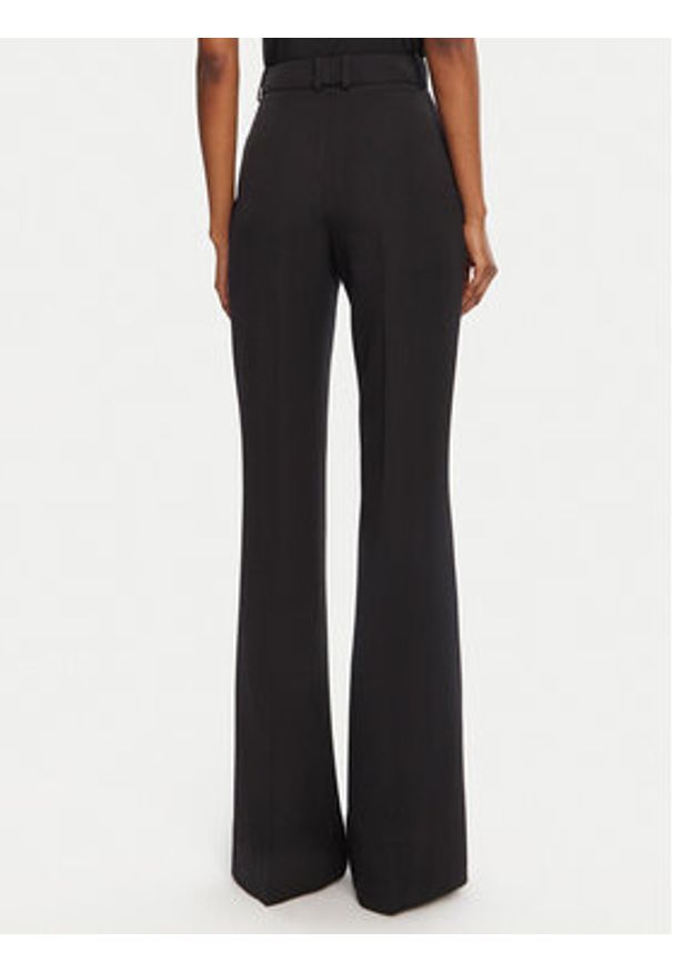 Balmain Spodnie materiałowe DF1PO104WC09 Czarny Regular Fit. Kolor: czarny. Materiał: wełna