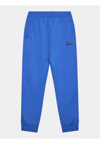 EA7 Emporio Armani Spodnie dresowe 8NBP51 BJ05Z 1525 Niebieski Regular Fit. Kolor: niebieski. Materiał: bawełna