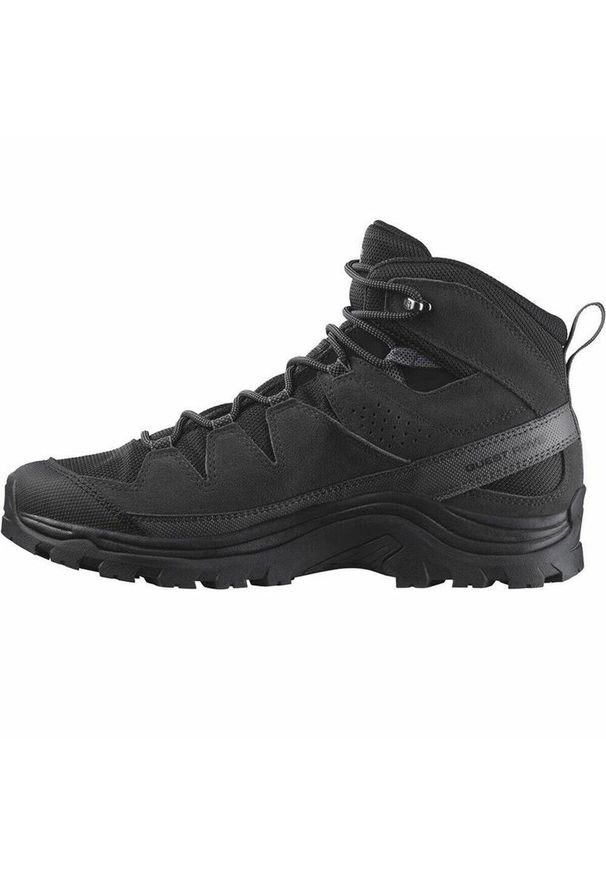 salomon - Kozak trekkingowy Quest Rove Gore-Tex Rozmiar 44 2/3 - 471813 Czarny. Wysokość cholewki: za kostkę. Zapięcie: sznurówki. Kolor: czarny. Materiał: materiał, syntetyk. Szerokość cholewki: normalna. Technologia: Gore-Tex