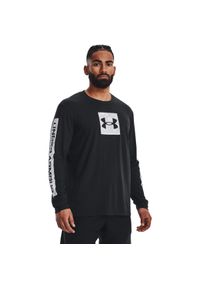 Bluza Under Armour Camo Boxed Sportstyle, Mężczyźni. Kolor: czarny. Materiał: materiał, bawełna. Sport: fitness