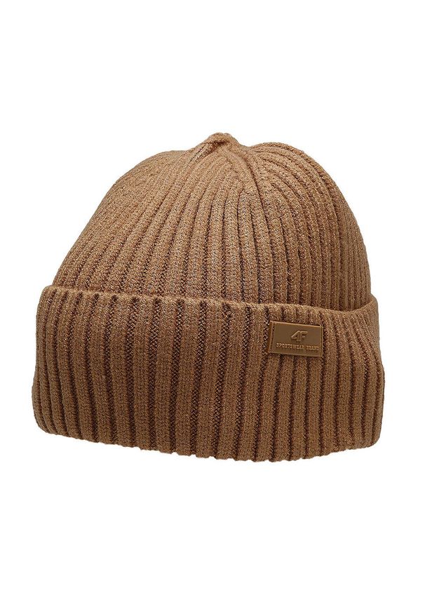 4f - Czapka Unisex Dla Dorosłych. Kolor: brązowy