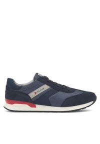 Rieker Revolution Lifestyle Sneakersy U0301-14 Granatowy. Kolor: niebieski. Materiał: materiał