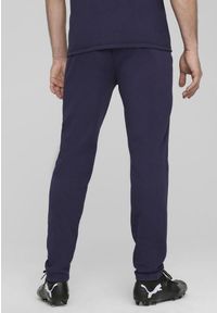 Puma - Męskie spodnie Casuals FC Red Bull Salzburg PUMA Navy Red Blue. Kolor: czerwony, niebieski, wielokolorowy. Materiał: materiał