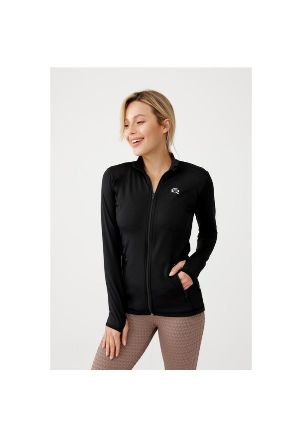 ROUGH RADICAL - Bluza damska termoaktywna treningowa Rough Radical Ease. Kolor: czarny