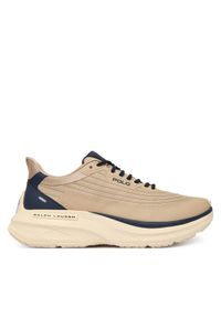 Polo Ralph Lauren Sneakersy Rlite BL 100 809973999003 Brązowy. Kolor: brązowy. Materiał: materiał