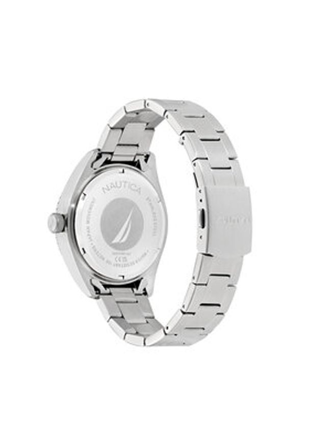 Nautica Zegarek Finn World NAPFWF407 Srebrny. Kolor: srebrny