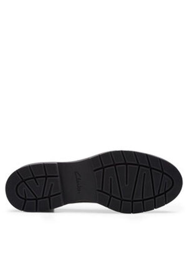 Clarks Lordsy Westlynn Bella 26174456 Czarny. Kolor: czarny. Materiał: skóra