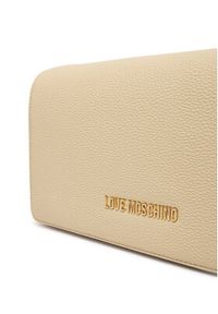 Love Moschino - LOVE MOSCHINO Torebka JC4008PP1OLB0129 Beżowy. Kolor: beżowy. Materiał: skórzane #4