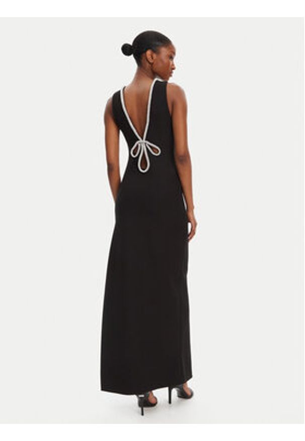 Marciano Guess Sukienka wieczorowa 5RGK45 6869Z Czarny Regular Fit. Kolor: czarny. Materiał: syntetyk. Styl: wizytowy