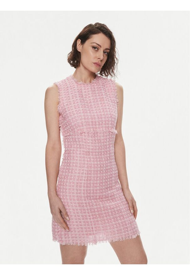 Silvian Heach Sukienka koktajlowa GPP24305VE Różowy Regular Fit. Kolor: różowy. Materiał: syntetyk. Styl: wizytowy