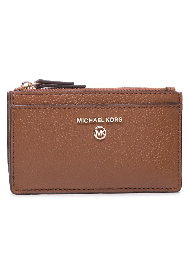 Michael Kors - Etui na karty kredytowe MICHAEL MICHAEL KORS - Jet Set Charm 34H0GT9D6L Luggage. Kolor: brązowy. Materiał: skóra