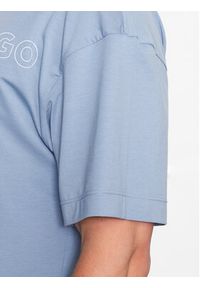 Hugo T-Shirt 50478916 Niebieski Relaxed Fit. Kolor: niebieski. Materiał: bawełna #2
