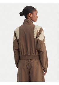 Adidas - adidas Bluza Blocked Washed KD8787 Brązowy Oversize. Kolor: brązowy. Materiał: syntetyk #3