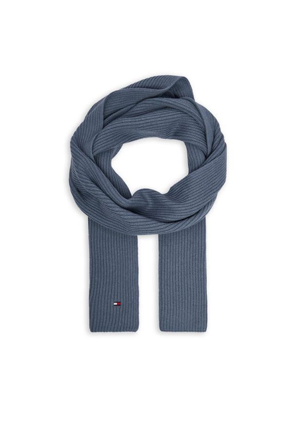 TOMMY HILFIGER - Tommy Hilfiger Szalik Flag AM0AM12847 Niebieski. Kolor: niebieski. Materiał: bawełna