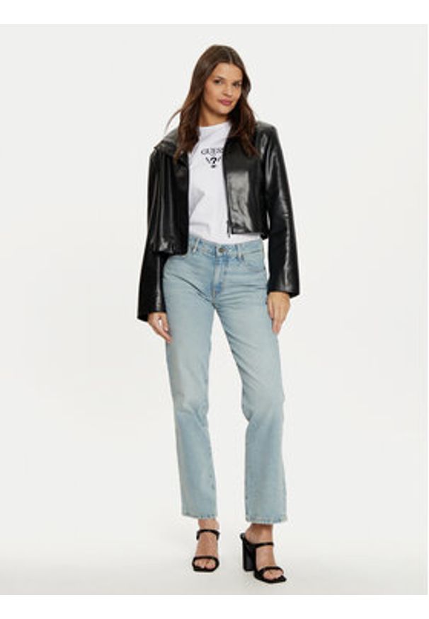Guess Jeansy W5RA98 D5M45 Niebieski Regular Fit. Kolor: niebieski
