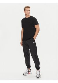 Reebok Spodnie dresowe Vector 100063237 Czarny Regular Fit. Kolor: czarny. Materiał: syntetyk #5