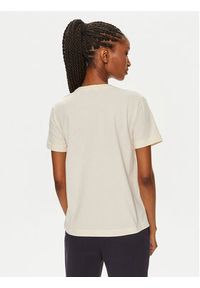 GANT - Gant T-Shirt Tonal Shield 4200262 Beżowy Regular Fit. Kolor: beżowy. Materiał: bawełna