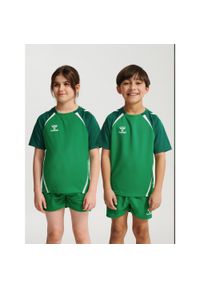 Koszulka dla dzieci Hummel Lead 2.0. Kolor: zielony. Materiał: jersey #1