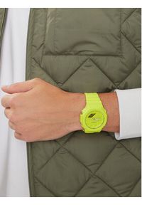 G-Shock Zegarek GA-2100-9A9ER Żółty. Kolor: żółty. Materiał: syntetyk #2